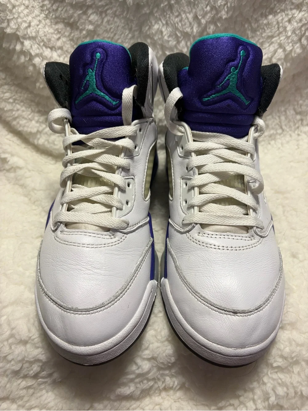 Nike Air Jordan 5 2025 Grape men’s size 7.5 HQ7978-100